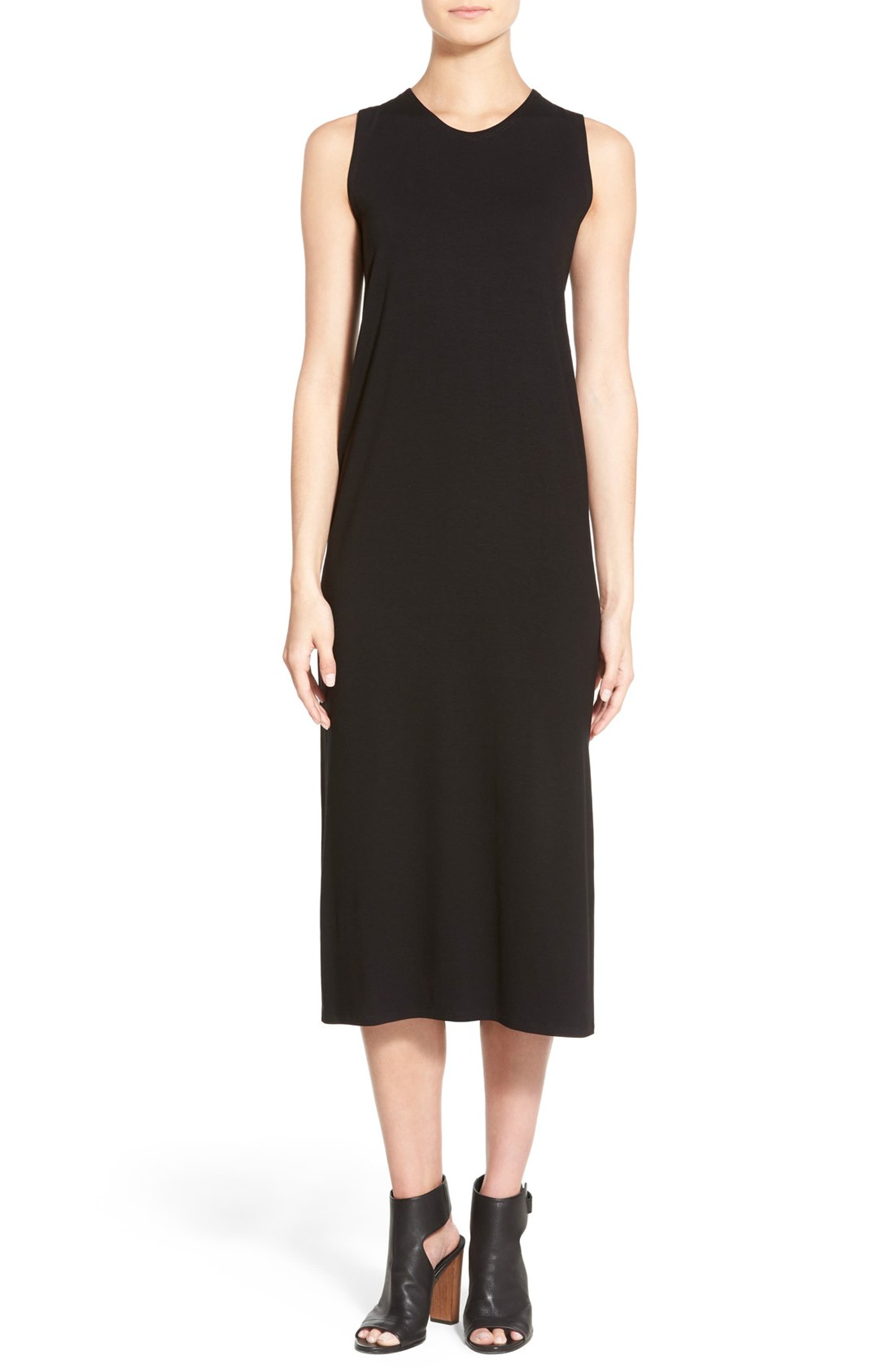 Eileen Fisher Jersey Midi Dress Nordstrom