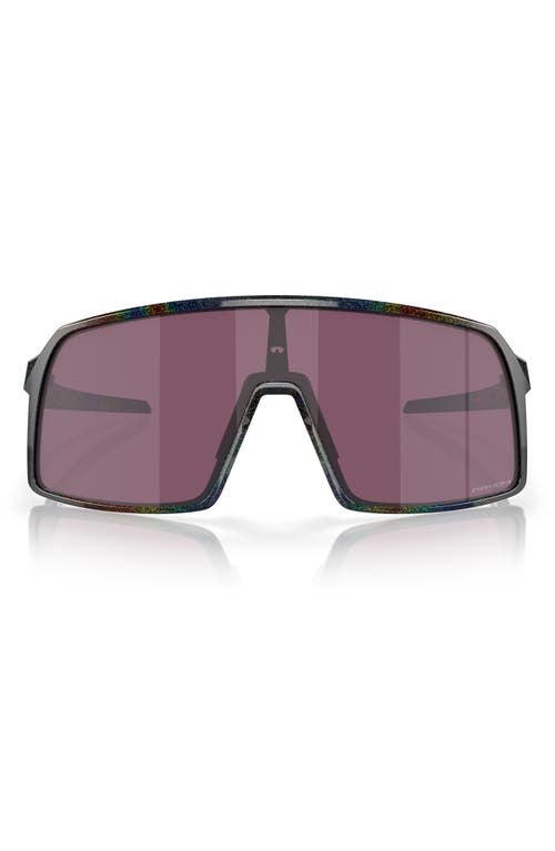 Oakley Sutro 60mm Prizm Rectangular Shield Sunglasses in Matte Black at Nordstrom