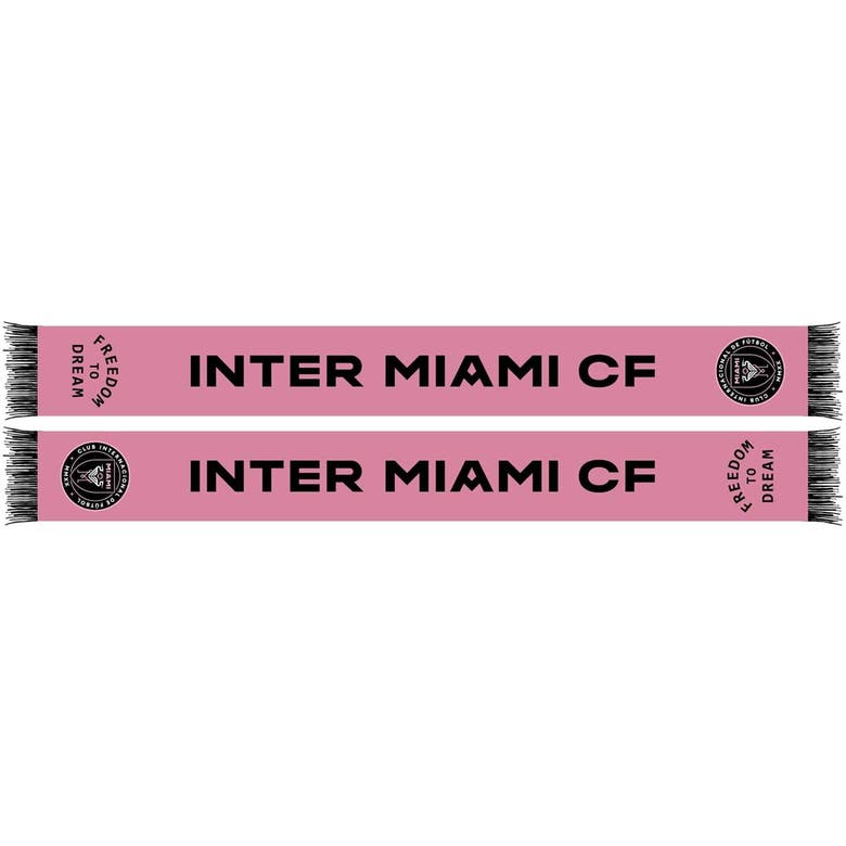 Shop Ruffneck Scarves Pink Inter Miami Cf Jersey Hook Scarf