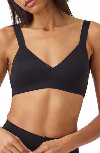 Wacoal Women's B-Smooth Skinny Strap Bralette, Black, Small at   Women's Clothing store