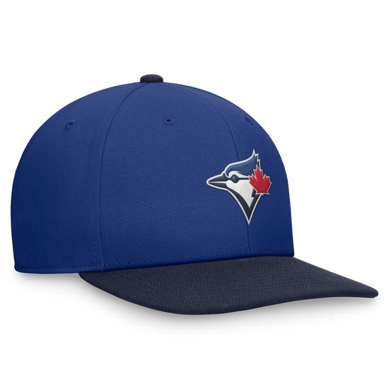 Shop Nike Royal/navy Toronto Blue Jays Evergreen Two-tone Snapback Hat