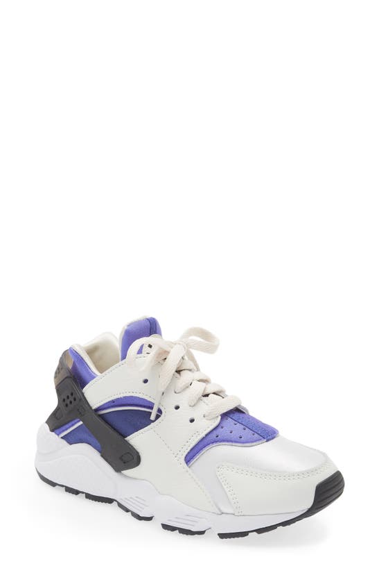 Nike Air Huarache Sneaker In White/lapis/aluminum