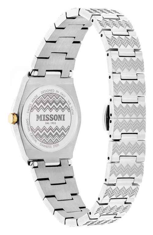 Shop Missoni Milano Bracelet Watch, 29mm In Stainless Steel