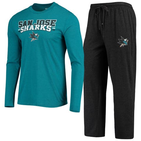 Men's Fanatics Branded Tomas Hertl Teal San Jose Sharks Name & Number T-Shirt Size: Medium