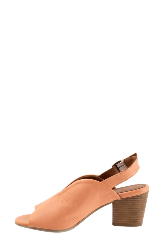Shop Bueno Clare Slingback Sandal In Shell Coral