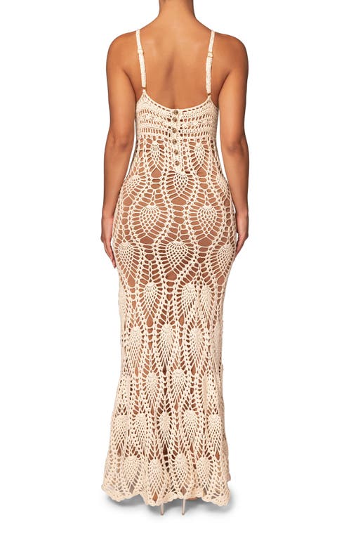 Shop Jluxlabel Great Escape Crochet Maxi Dress In White