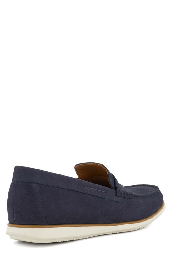 Shop Dune London Berkly Penny Loafer In Navy