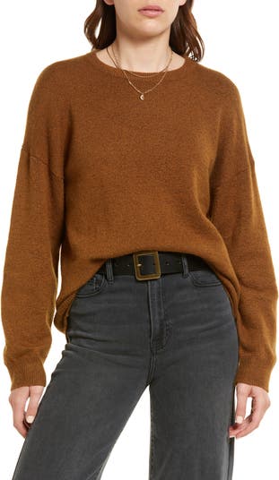 Treasure & Bond Organic Cotton Blend Crewneck Sweater | Nordstrom