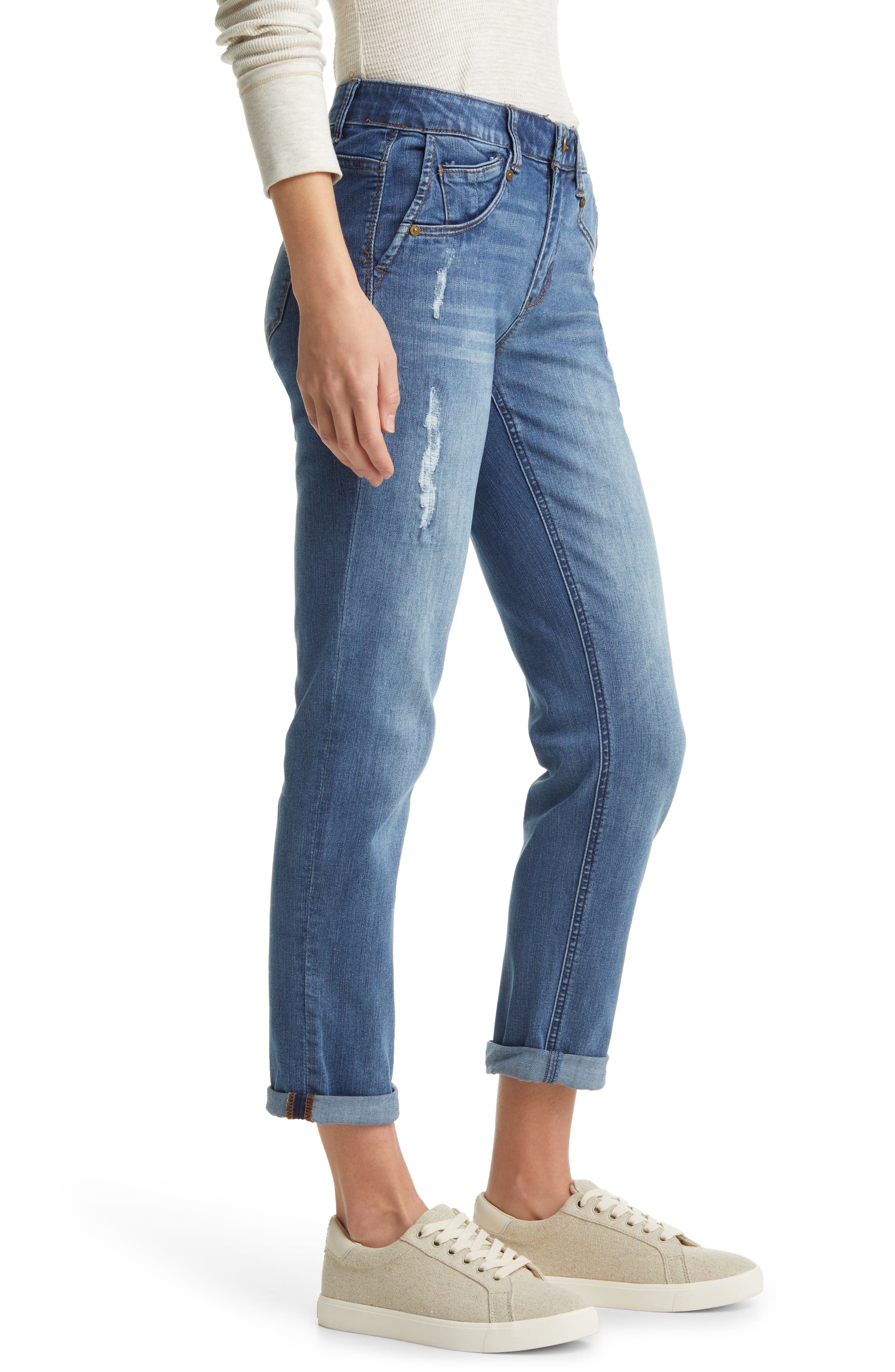 nordstrom wit and wisdom girlfriend jeans