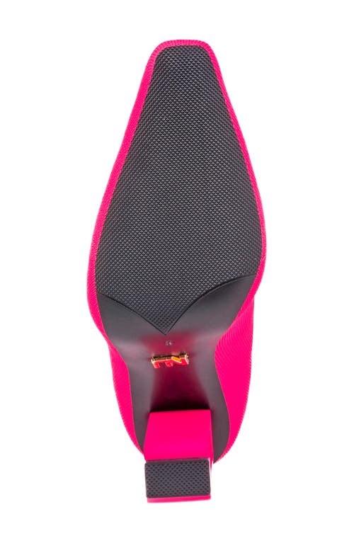 Ninety Union Palace Snip Toe Boot In Fuchsia