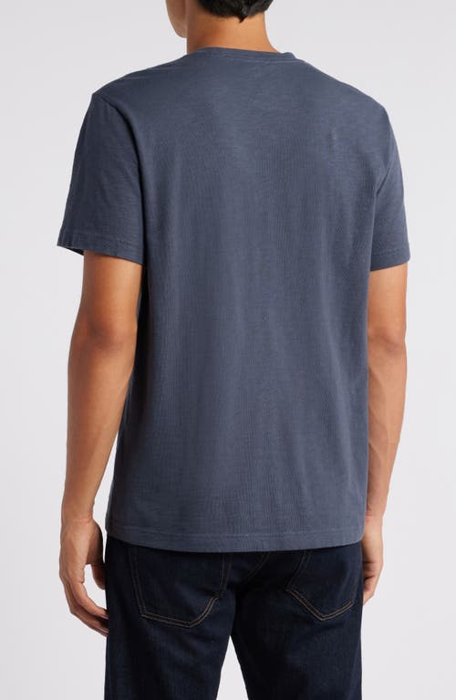 Treasure & Bond Lived In Slub Jersey Crewneck T-shirt In Navy India Ink