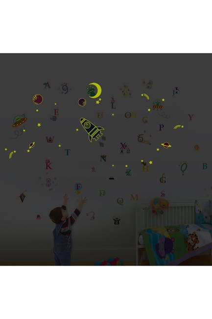 Walplus Galaxy Numbering Alphabets Wall Sticker Nordstrom Rack
