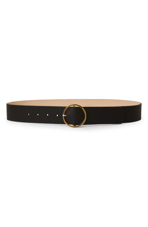 B-Low the Belt Molly Leather Belt in Black Gold