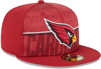 Men's New Era Cream/Black Arizona Cardinals 2023 Sideline Historic 59FIFTY Fitted Hat