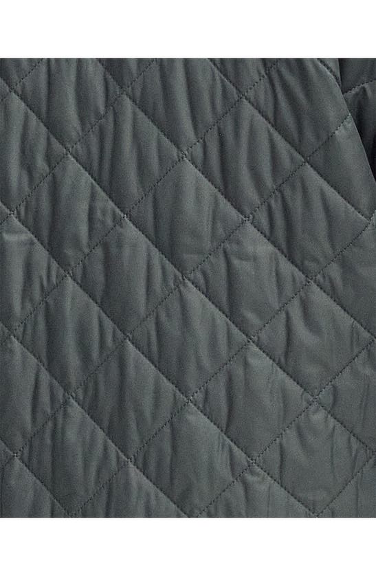 Shop Barbour New Lowerdale Quilted Vest In Sage