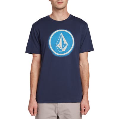 Volcom Spray Stone Graphic T-Shirt, Blue