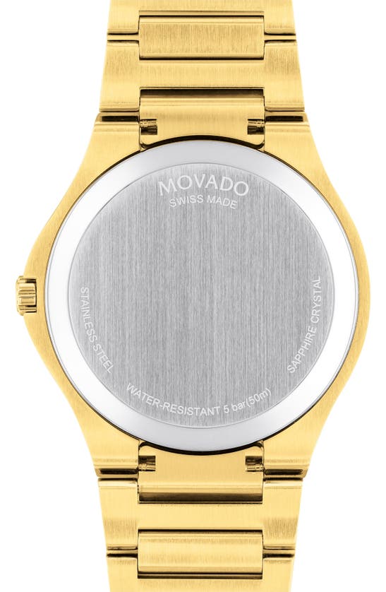 Shop Movado Se Stainless Steel Bracelet Watch, 41mm In Grey