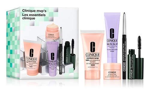 Shop Clinique Mvp's Skin Care & Makeup Mini Set $72 Value In No Color