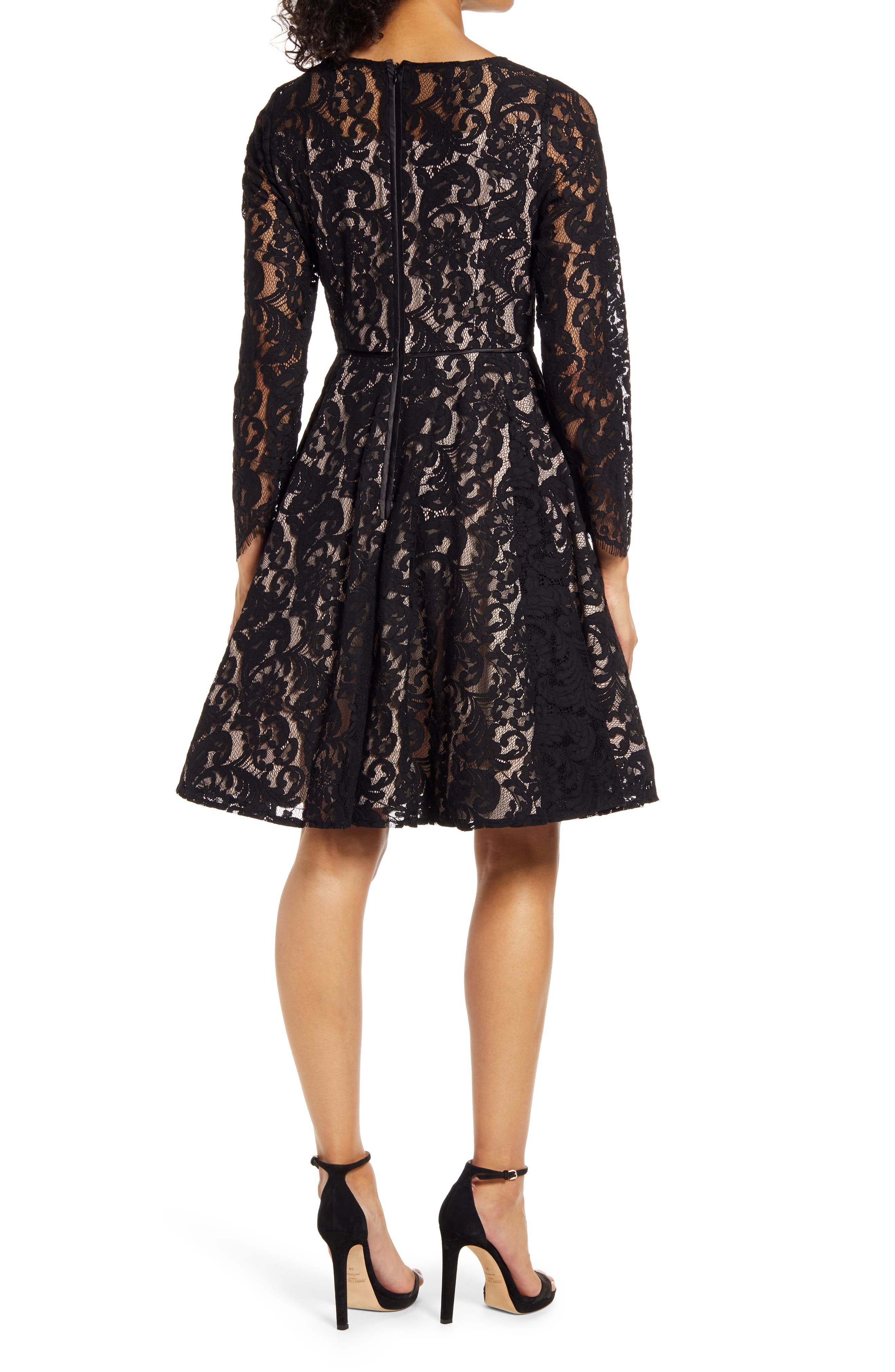 long flare dress