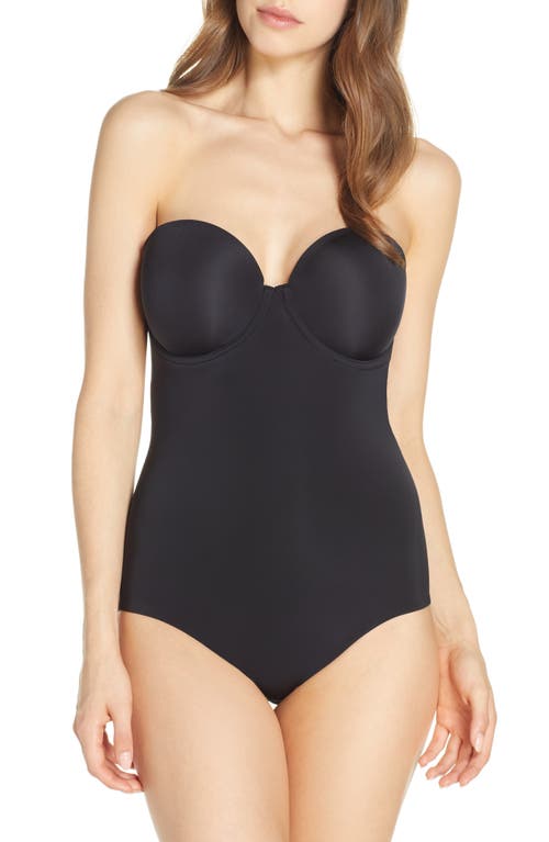 Wacoal Red Carpet Strapless Shaping Bodysuit in Black at Nordstrom, Size 34G