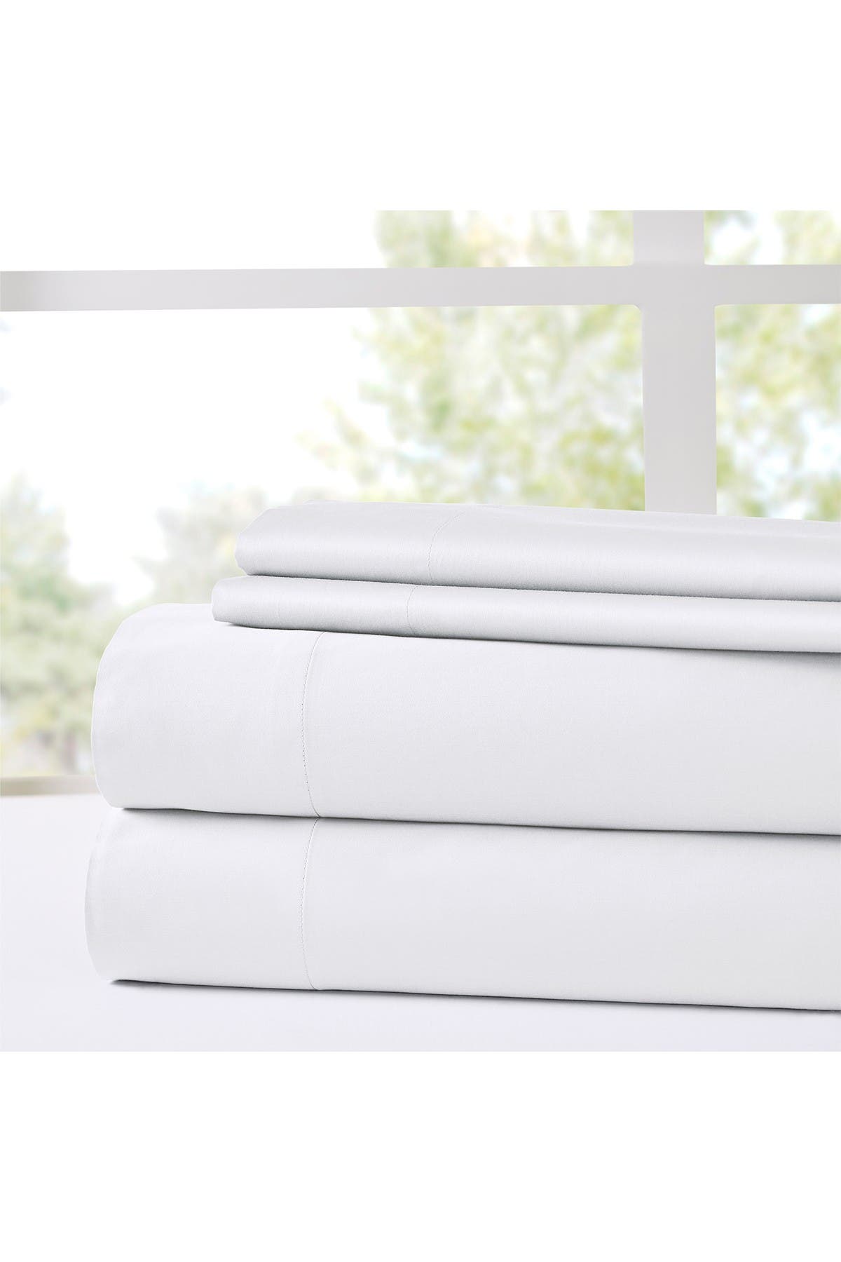 Italian Hotel Collection 1000 Thread Count 100 Cotton Sheet Set White Full Nordstromrack