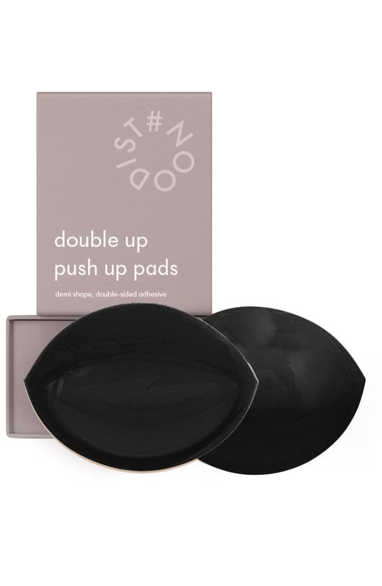 Shop Nood Double Up Push-up Pads In Black