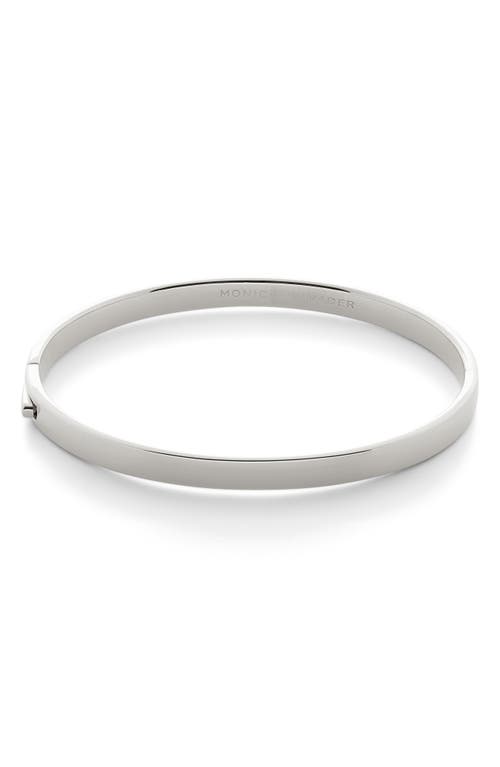 Essential Bangle in 18ct Rose Gold Vermeil On Sterling Silver