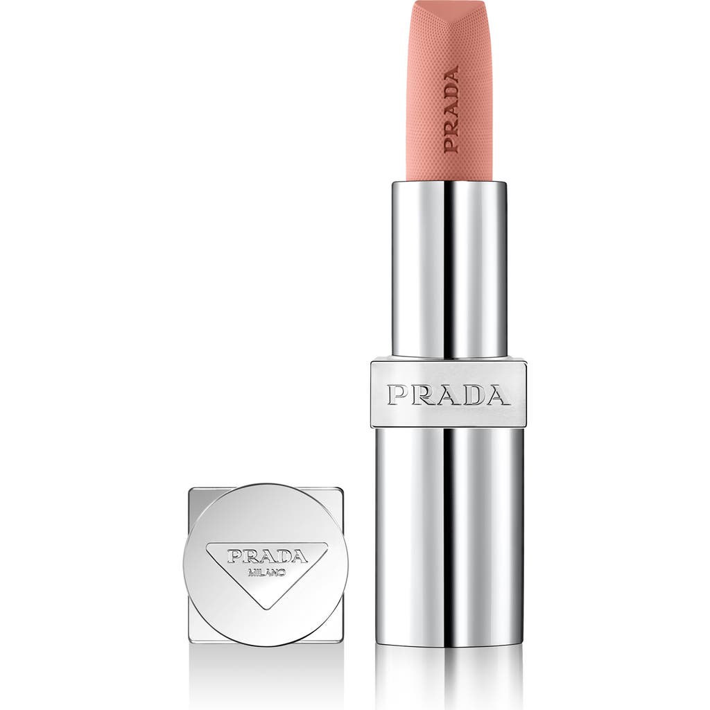 Prada Monochrome Soft Matte Refillable Lipstick In P159 Nudo - Warm Nude