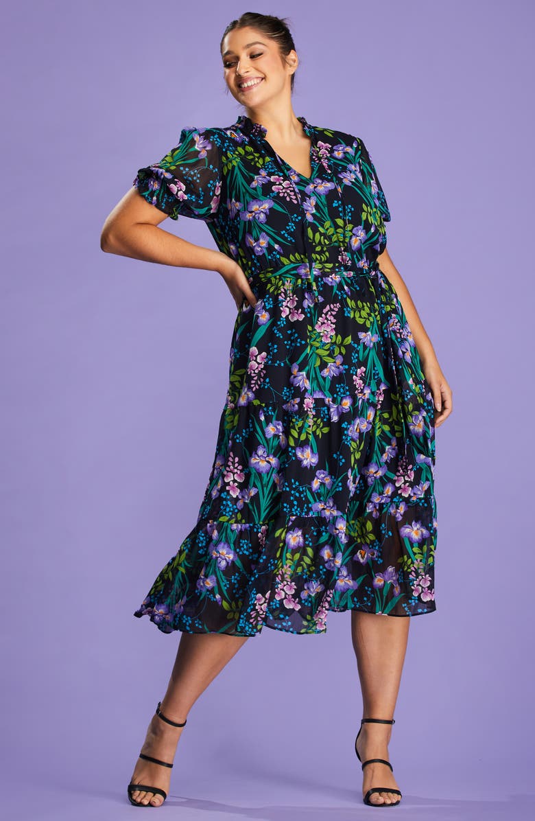 Estelle Brooklyn Floral Midi Dress | Nordstrom
