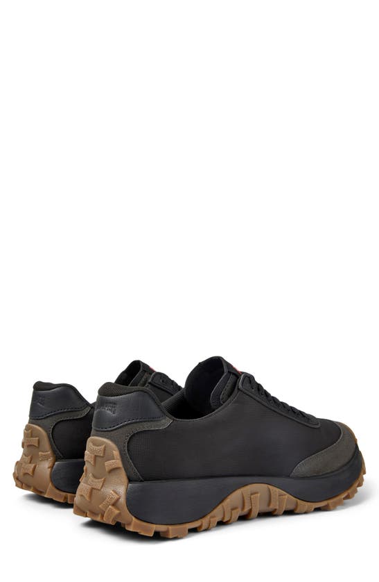 Camper Drift Trail Panelled Ripstop Sneakers In Black