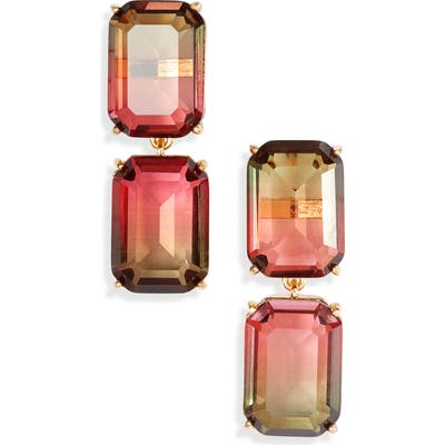 Kate Spade New York Geo Gems Double Drop Earrings