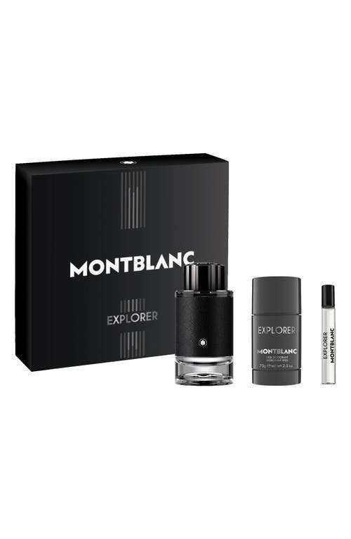 Montblanc Explorer Eau de Parfum Set $161 Value