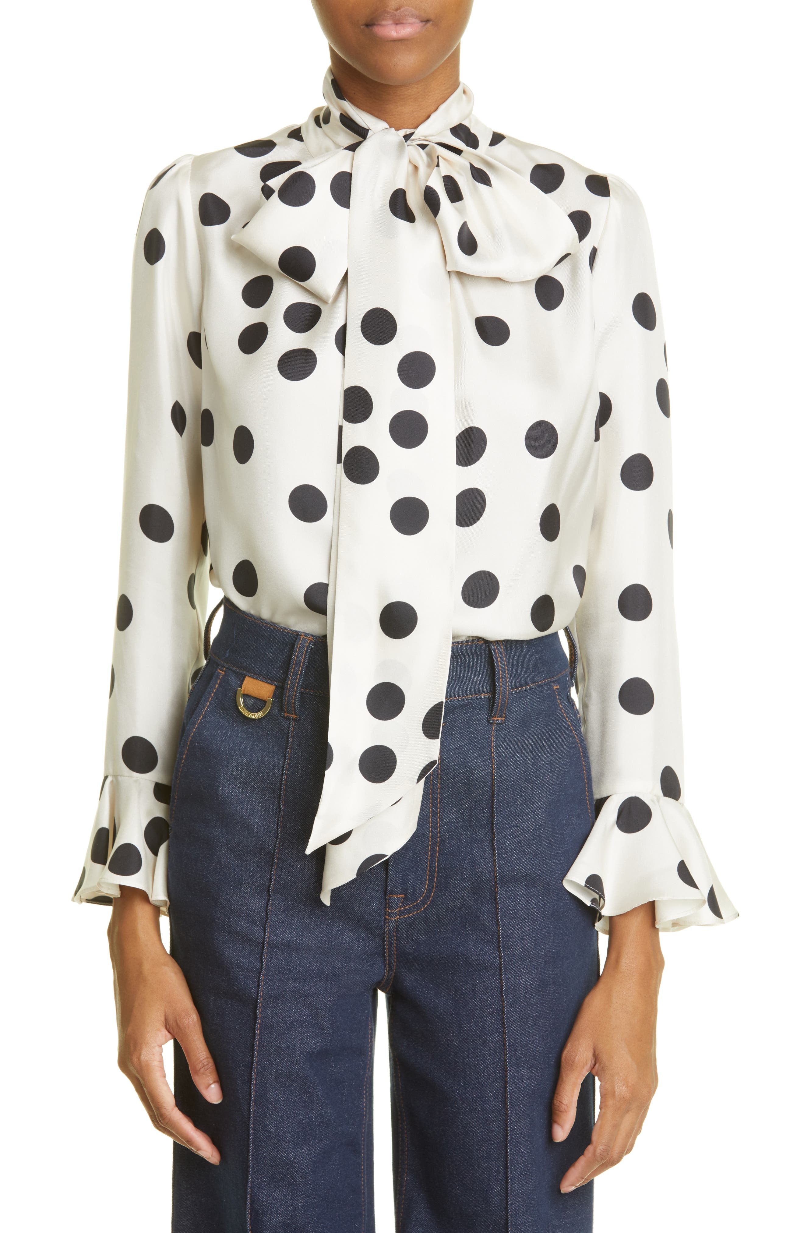 Zimmermann Confetti Polka Dot Silk 