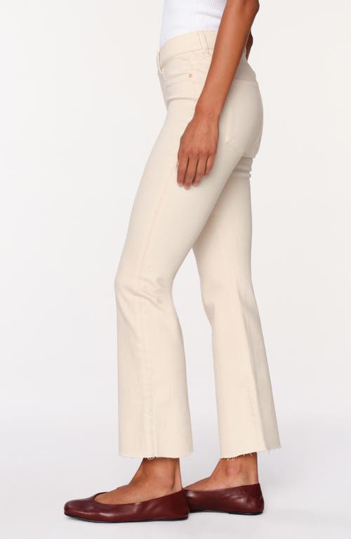 Dl1961 Bridget Instasculpt Raw Hem Ankle Bootcut Jeans In Flax Performance