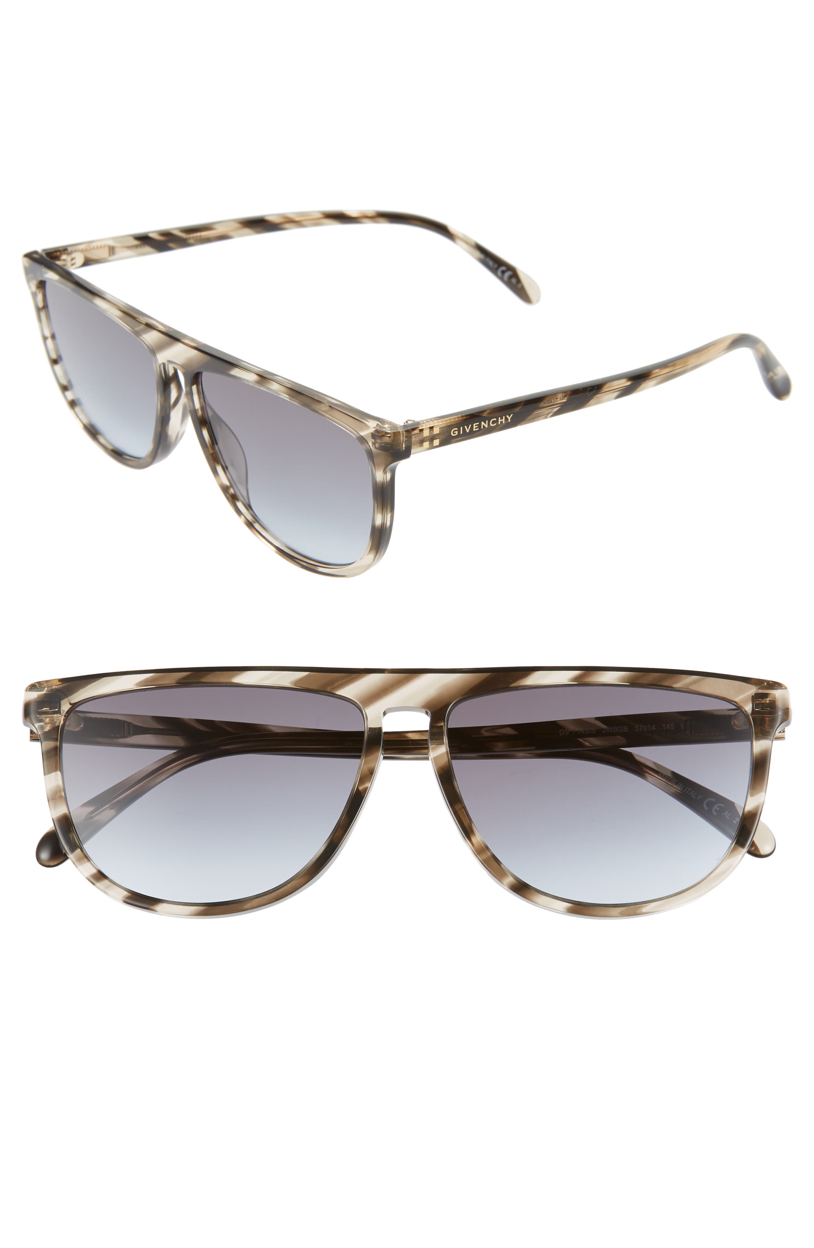 givenchy flat top sunglasses