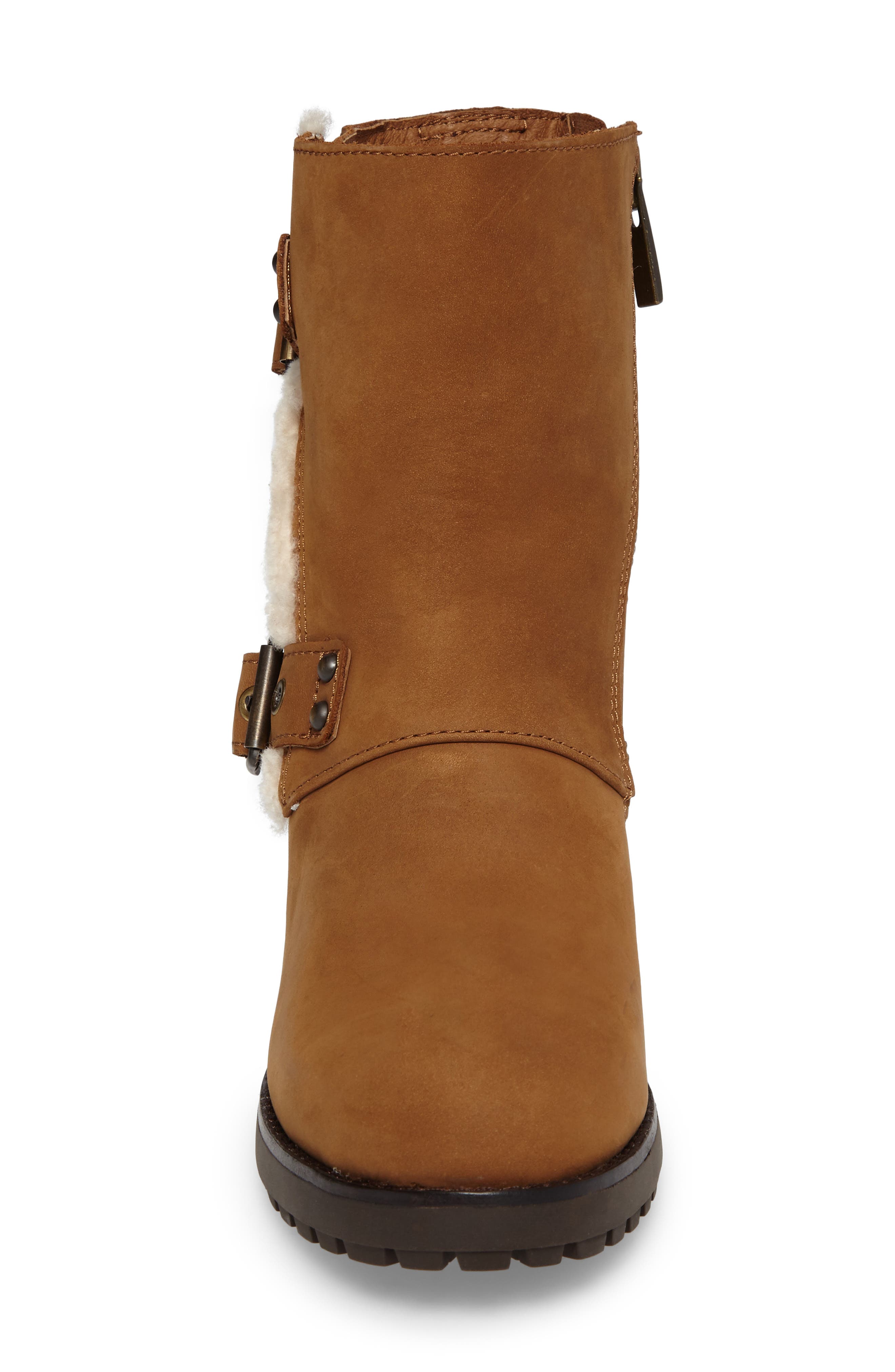 ugg niels waterproof genuine shearling lined boot