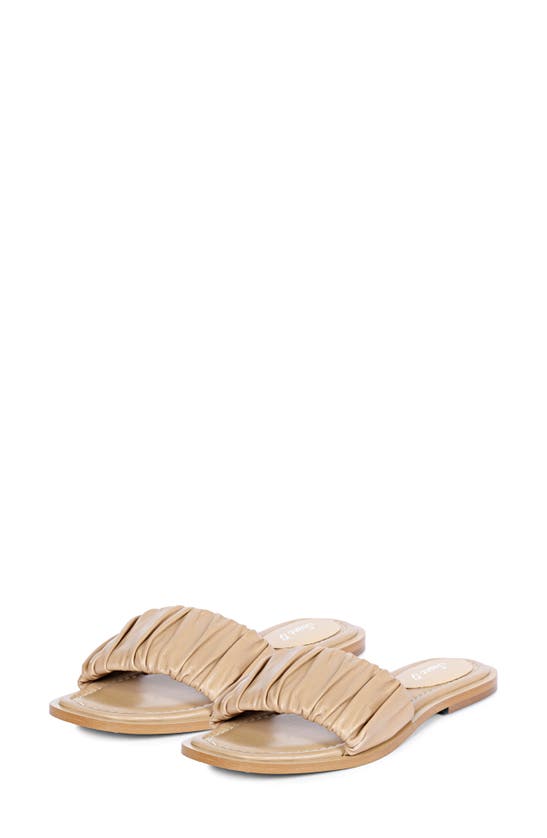 Shop Saint G Venciza Slide Sandal In Brown