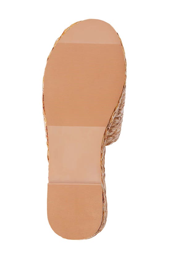 Shop Beach By Matisse Peony Platform Wedge Sandal In Cognac