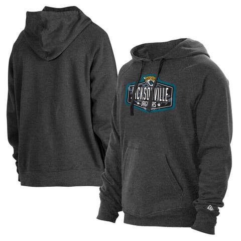 New Era NFL Mens Safety Performance Pullover Hooded Sweatshirt, Pro  Football Fleece Hoodie , Jacksonville Jaguars, Large