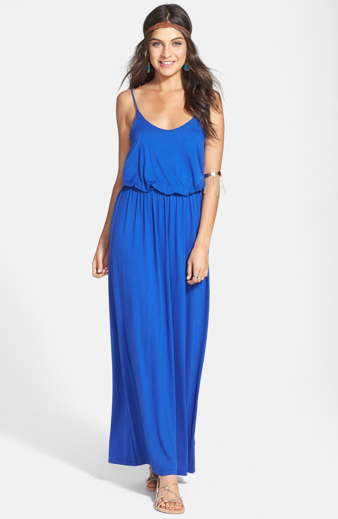 ALL IN FAVOR,
                            Knit Maxi Dress,
                            Main thumbnail 213, color,
                            463
