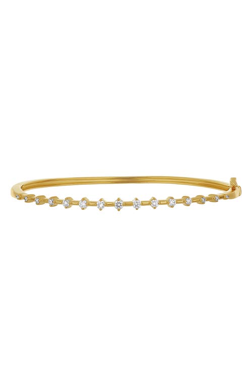 Bony Levy Liora 18K Gold Diamond Bangle Bracelet in 18K Yellow Gold at Nordstrom, Size 7