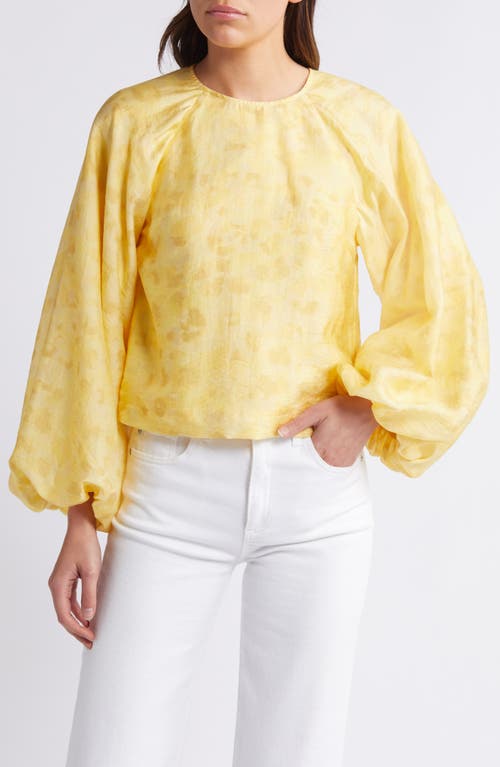 Other Stories Balloon Sleeve Top Dusty Light at Nordstrom