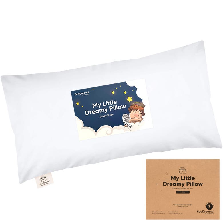 Shop Keababies Buddy Toddler Pillow In Soft White