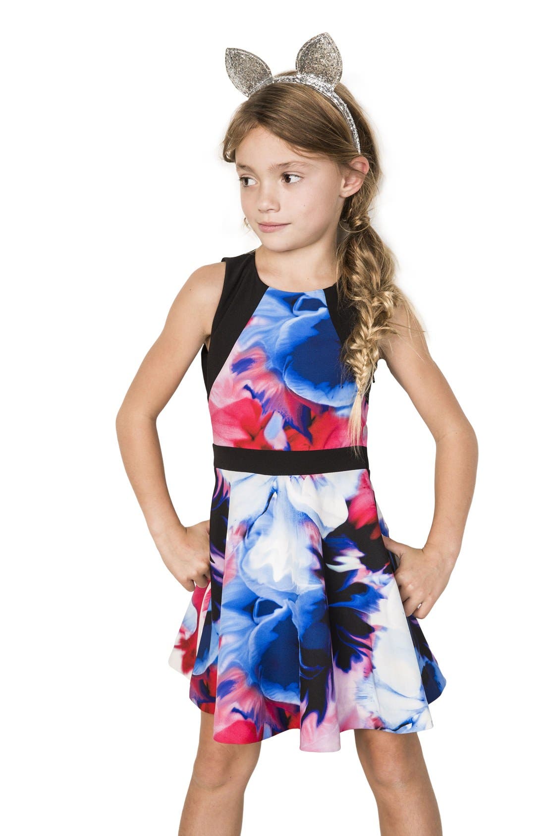 Bardot Junior Sleeveless Print Dress (Big Girls) Nordstrom