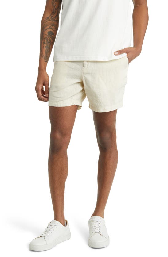 SUPERDRY STUDIOS OVERDYED LINEN SHORTS