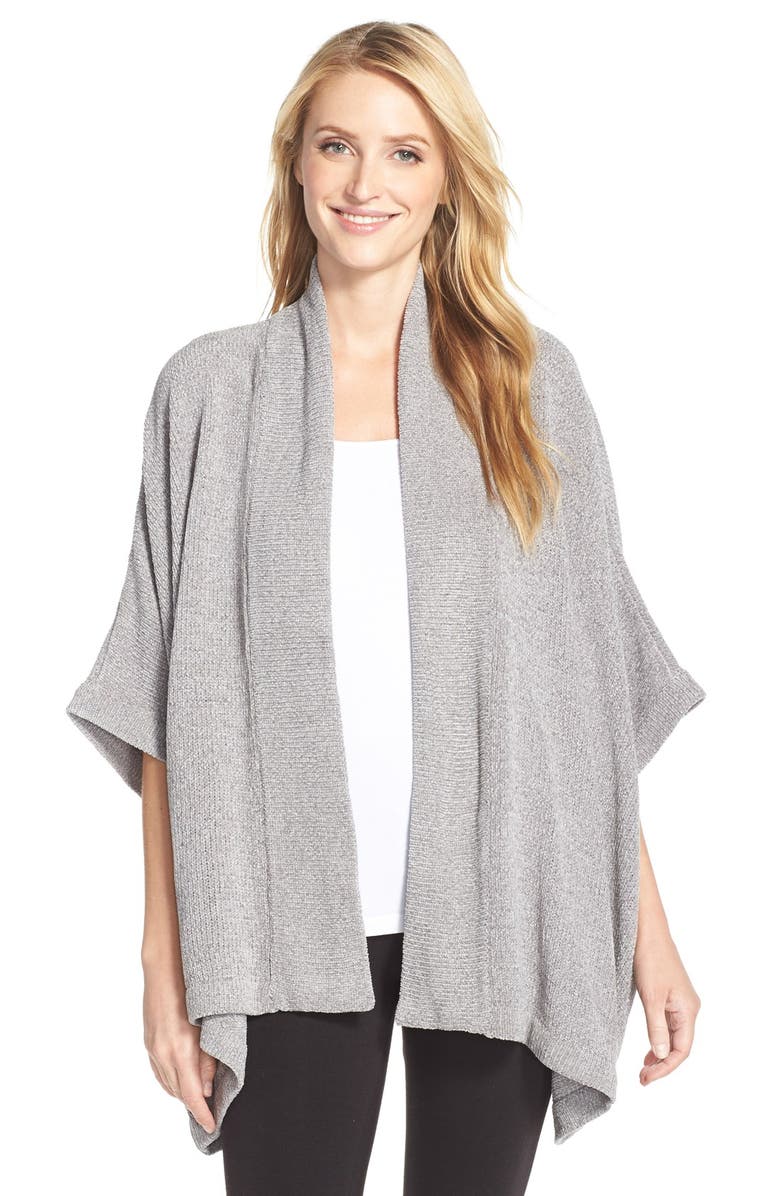 Natori 'Holly' Chenille Open Front Cardigan | Nordstrom