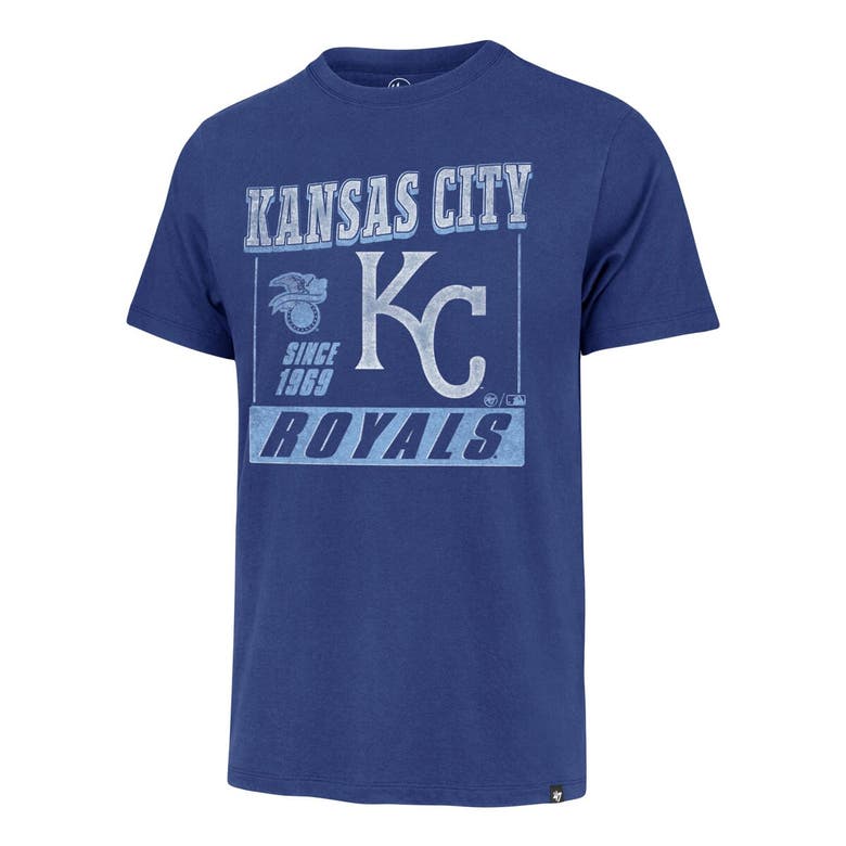 Shop 47 ' Royal Kansas City Royals Outlast Franklin T-shirt