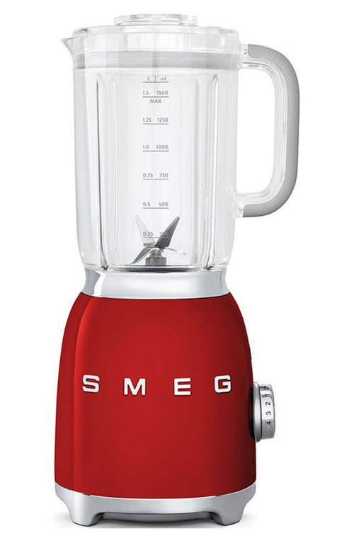 smeg '50s Retro Style Blender in Red at Nordstrom