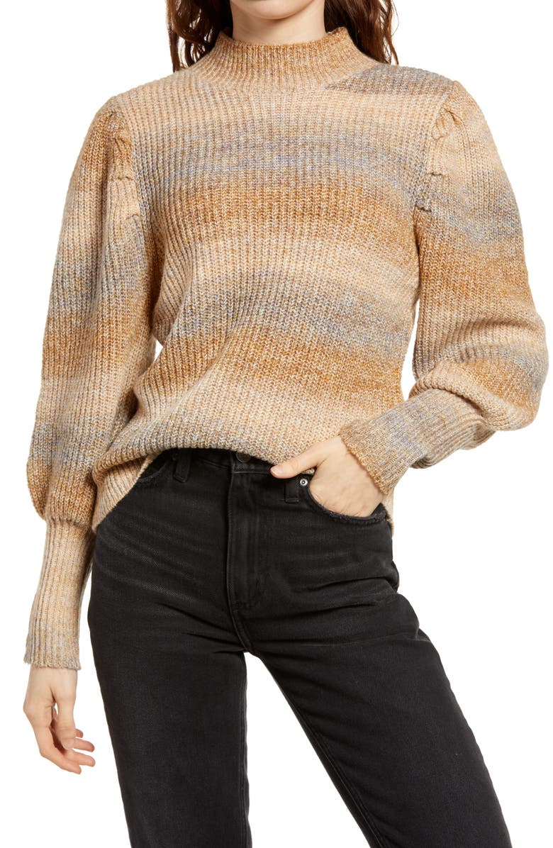 Leith Stripe Space Dye Sweater, Main, color,
