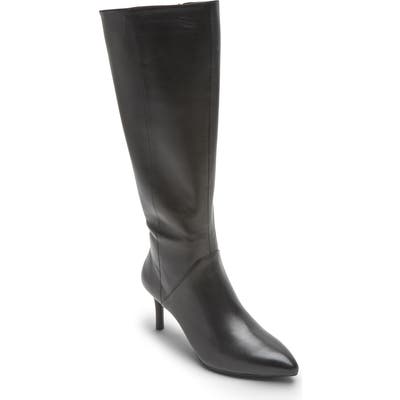 Rockport Total Motion Ariahnna Tall Boot, Black
